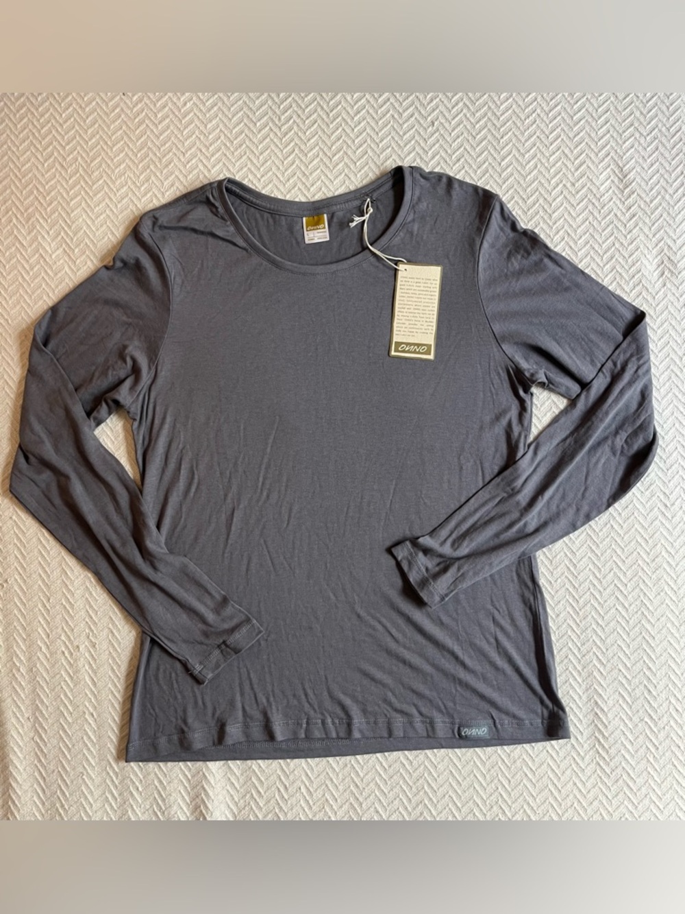 Bamboo and Cotton Long Sleeve Tee